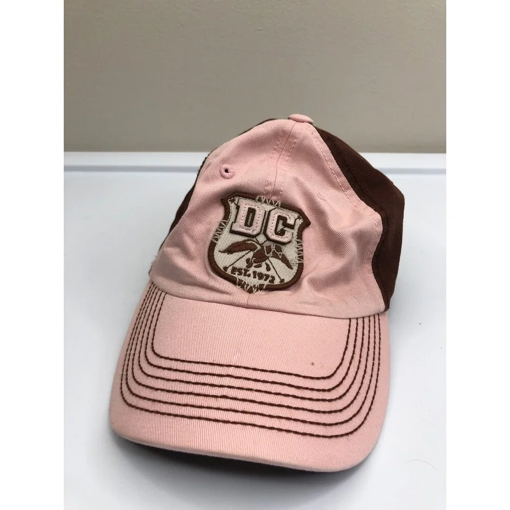 Duck Commander‎ Hat. Women's Brown Pink Adjustable Strap Cap. Sports Shooting